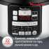 Мультиварка-скороварка Moulinex CE620D32,  1000Вт,   серебристый/черный [7211003314]